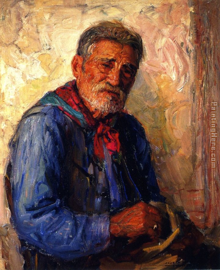 Joseph Kleitsch Old Man Yorba (Jose Juan Olivares)